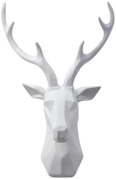 Animal Heads Wall Decor Resin Deer Head Sculpture Art