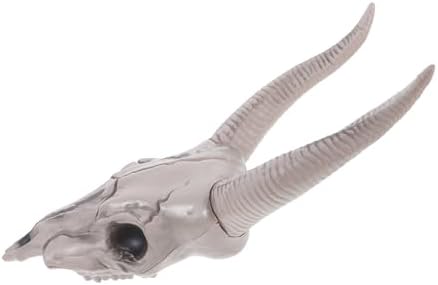 Realistic Skull Sheep Head Gothic Wall Decor Halloween Indoor Sculpture