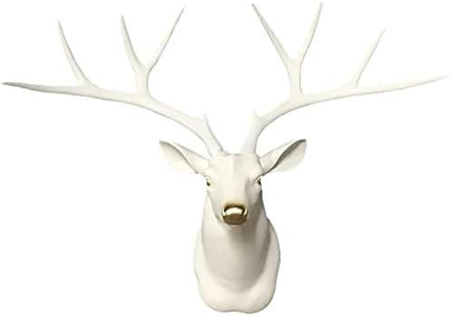 REMYS Wall Art Statue Deer Head X-Large Resin Sculpture