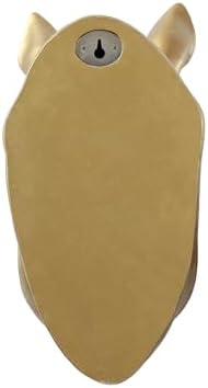 Hi-Line Gift Ltd Rhino Head Wall Sculpture Gold