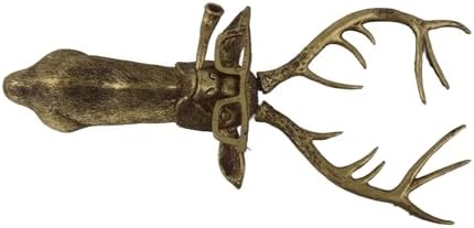 Artificial Deer Head Wall Hanging Decor Sculpture