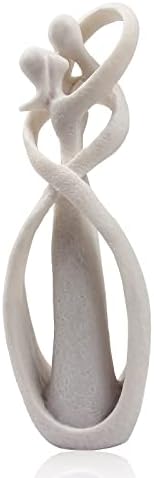 CA Mode Resin Kiss Lovers Couple Sculpture Sandstone Statue