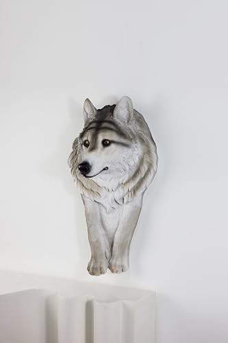 Hi-Line Gift Ltd Wolf Head Wall Sculpture Ornament