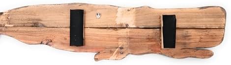 Handmade Wooden Whale Wall Decor