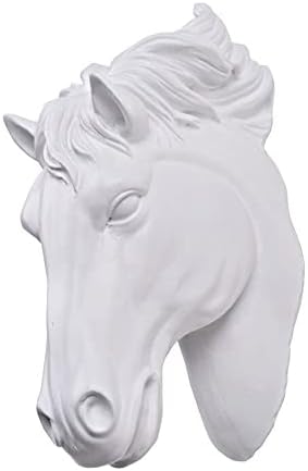 RTGGSEL White Horse Wall Mount Sculpture