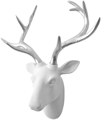 SAC SMARTEN ARTS Wall Mounted Deer Head Sculpture