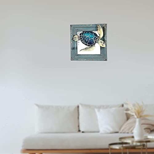 Comfy Hour Ocean Voyage Wall Decor Turtle Frame Set