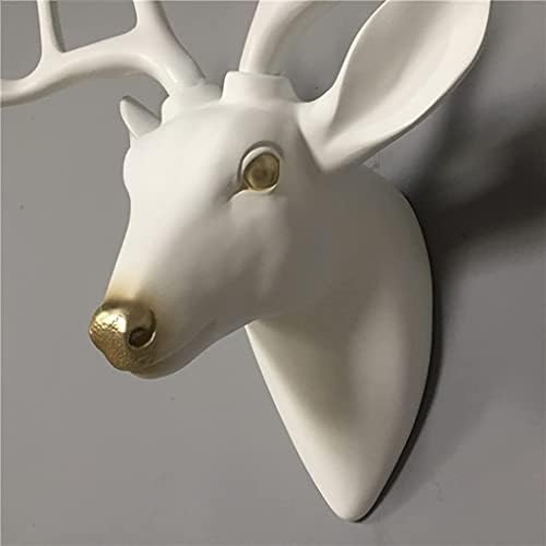 REMYS Wall Art Statue Deer Head X-Large Resin Sculpture