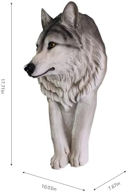 Hi-Line Gift Ltd Wolf Head Wall Sculpture Ornament