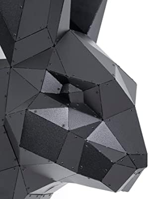 Rabbit Wall Sculpture - 3D Metal Artwork for Home or Garden Decor