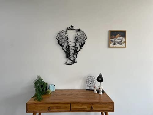 DEKADRON Wall Decor Elephant And Birds