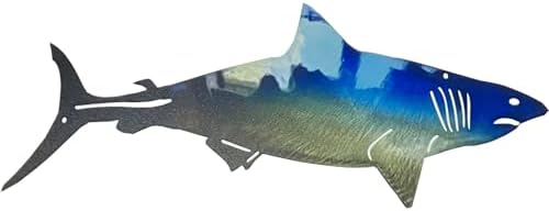 PIAOGENG Metal Shark Wall Decor Set