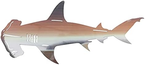 Juesi 20 Inch Hammerhead Shark Wall Sculpture