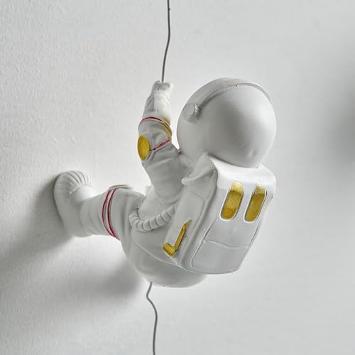 Astronaut Wall Sculpture Climber Figurine for Home Decor