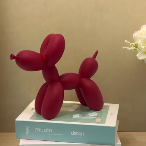 Resin Balloon Dog Decoration for Home Decor