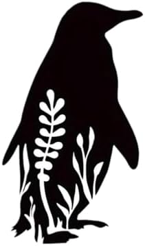 Penguin Metal Wall Sculpture Art Decor