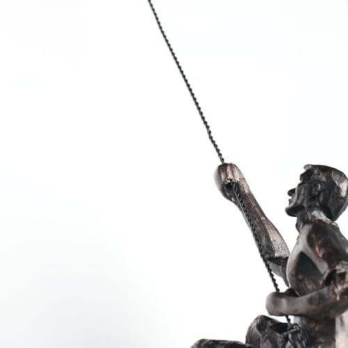 Rock Climbing Man Wall Art Sculpture Decor