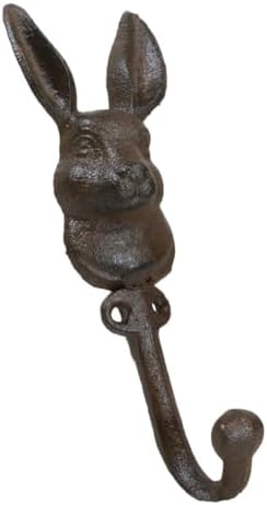 Ebros Gift Rustic Bunny Wall Decor Sculpture