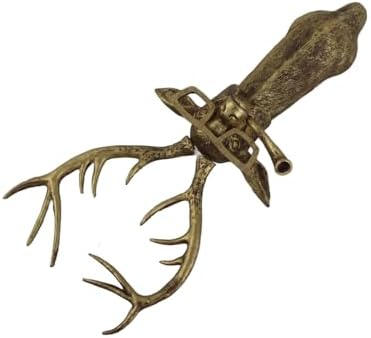 Artificial Deer Head Wall Hanging Decor Sculpture