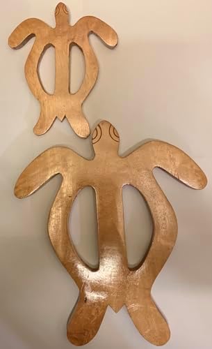 Tiki Products Wooden Turtle Wall Hanging Decor