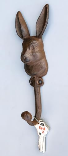 Ebros Gift Rustic Bunny Wall Decor Sculpture