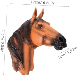 MAGICLULU Realistic Horse Wall Sculpture