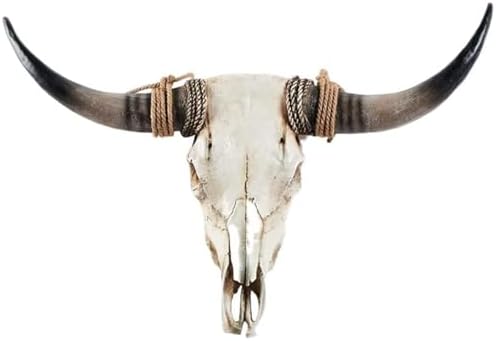 Handcrafted Longhorn Cow Skull Wall Decor