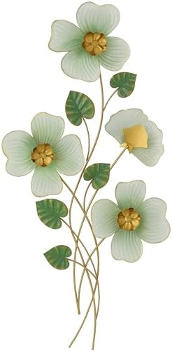 3D Daffodil Metal Wall Art - 36x20 Vertical Decor