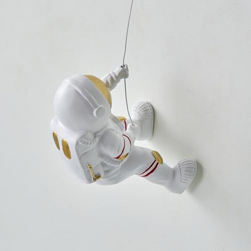 Astronaut Wall Sculpture Climber Figurine for Home Decor