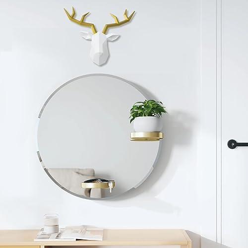 Tiancentral H Deer Head Geometric Wall Sculpture