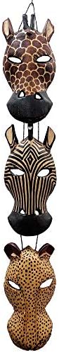 African Masks Wall Hanging Art Sculpture Decor