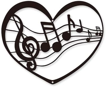 Xedatric Music Notes Wall Art Decor