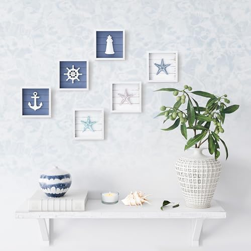 Tide and Tales Starfish Wall Decor Set of 6