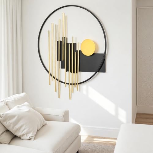 HYVAKUPPA 3D Metal Wall Decor Modern Art