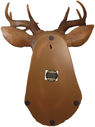 Ebros Gift Rustic 8 Point Buck Deer Wall Decor Sculpture