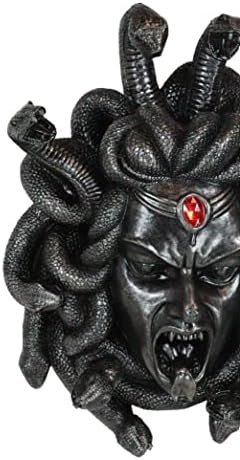 Ebros Greek Mythology Medusa Wall Decor Statue 16 Inch Tall