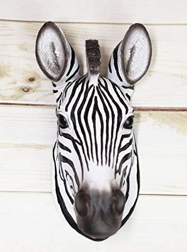 Ebros Madagascar Safari Zebra Wall Sculpture 95 Tall