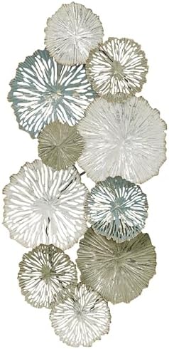 Touch of Class Silas Abstract Wall Art - Sage Green Slate Blue Ivory