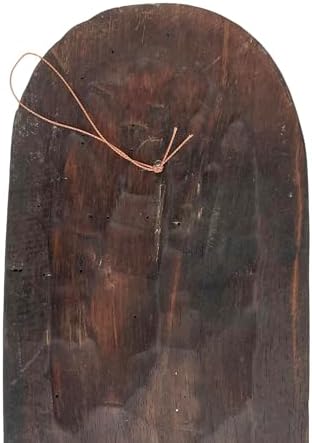 Artisan-Carved Wooden African Animal Wall Masks Set of 5