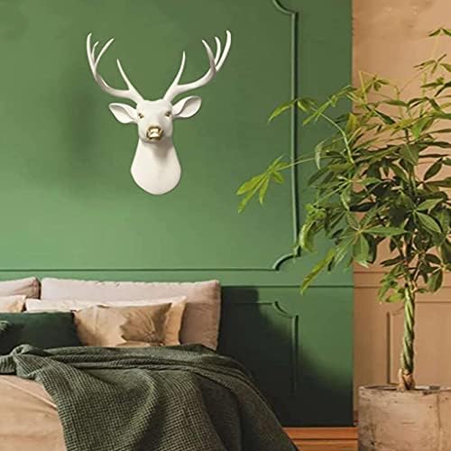 REMYS Wall Art Statue Deer Head X-Large Resin Sculpture