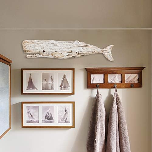 Morning View Whale Wall Decor Sculpture Statue