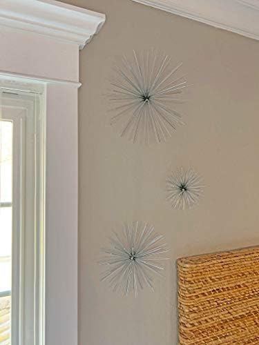 Yishida 3 Piece Starburst Wall Sculptures Set