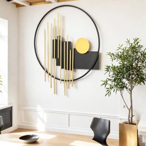 HYVAKUPPA 3D Metal Wall Decor Modern Art