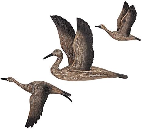IMAX 50895-3 Reeds Migration Wall Sculptures Set of 3