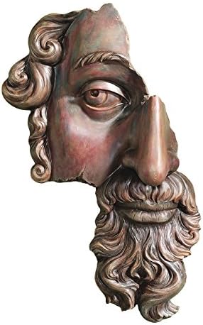 Design Toscano Classical Fragment Wall Sculpture Wood Tone