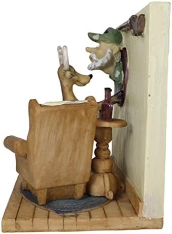 Ebros Gift Comical Buck Stag Deer Wall Decor