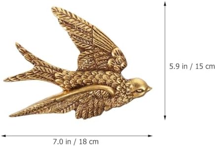 VOSAREA 3D Resin Swallow Wall Hanging Sculpture
