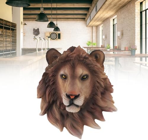Flexman Resin Wildlife Head Wall Decor