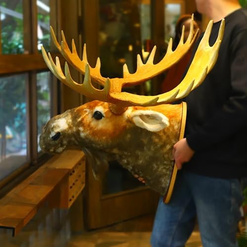 TRABEATOGA Realistic Moose Head Wall Sculpture 35W x 362H
