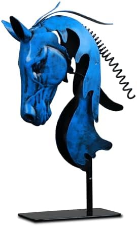 Handmade Horse Statue - Rustic Decor for Office and Home